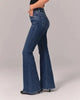 EF™ Stretched Flared Jeans Met Hoge Taille